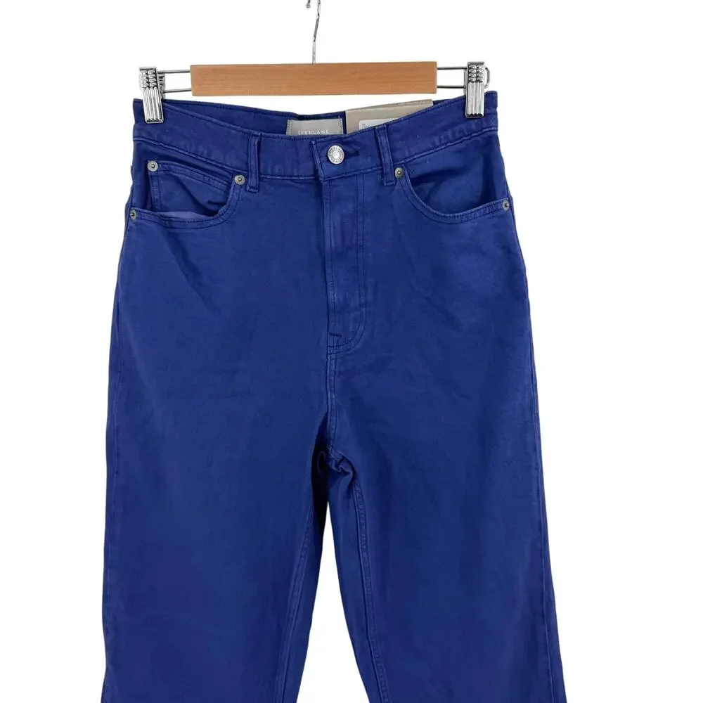 Everlane Tall The Way High Straight Jeans in blue Size 27T